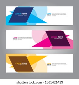 Banner background.business template.modern design