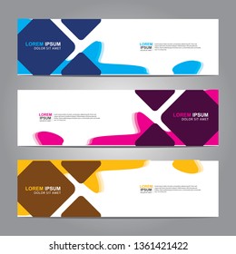 Banner background.business template.modern design