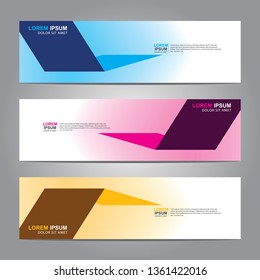 Banner background.business template.modern design