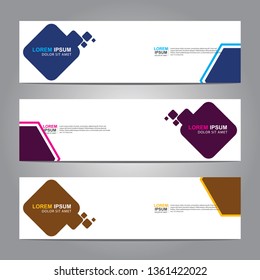 Banner background.business template.modern design