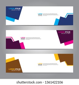 Banner background.business template.modern design