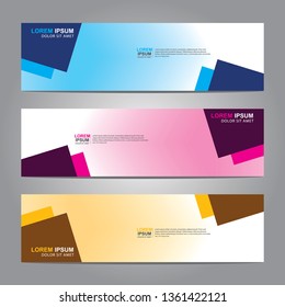 Banner background.business template.modern design