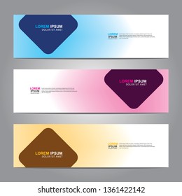 Banner background.business template.modern design