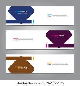 Banner background.business template.modern design