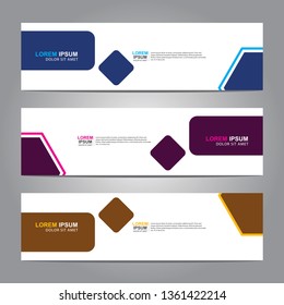 Banner background.business template.modern design