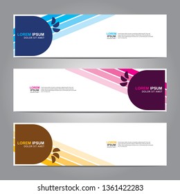 Banner background.business template.modern design