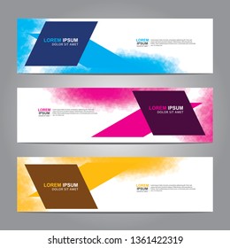 Banner background.business template.modern design
