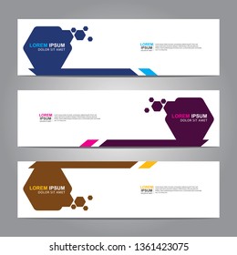 Banner background.business template.modern design