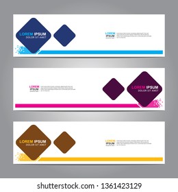 Banner background.business template.modern design