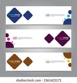 Banner background.business template.modern design