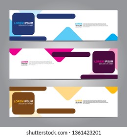 Banner background.business template.modern design