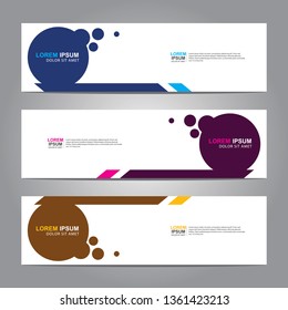 Banner background.business template.modern design