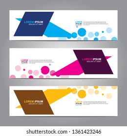 Banner background.business template.modern design