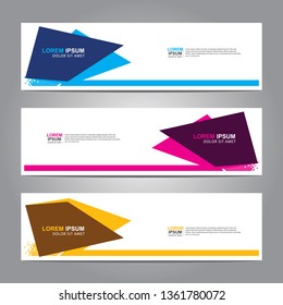Banner background.business template.modern design