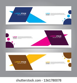 Banner background.business template.modern design