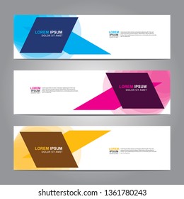 Banner background.business template.modern design