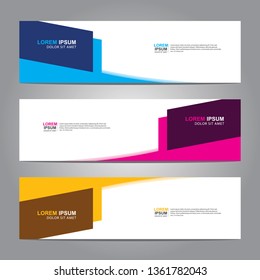 Banner background.business template.modern design