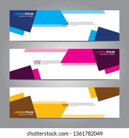 Banner background.business template.modern design