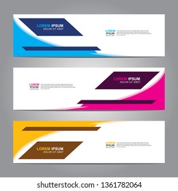 Banner background.business template.modern design
