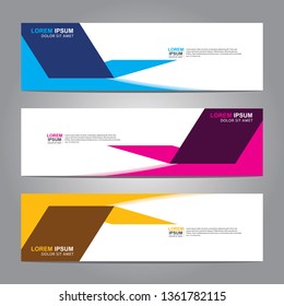 Banner background.business template.modern design