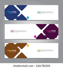 Banner background.business template.modern design