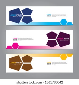 Banner background.business template.modern design