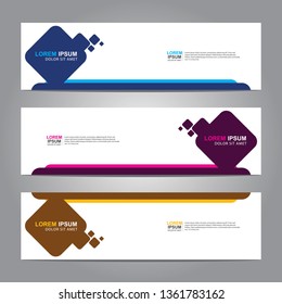 Banner background.business template.modern design