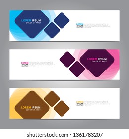 Banner background.business template.modern design