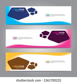 Banner background.business template.modern design