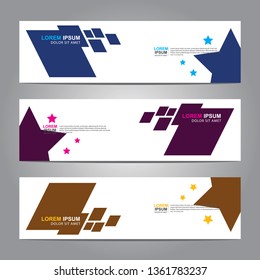 Banner background.business template.modern design
