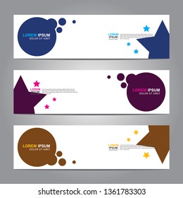 Banner background.business template.modern design