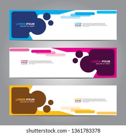 Banner background.business template.modern design