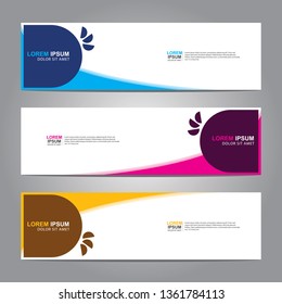 Banner background.business template.modern design