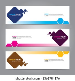 Banner background.business template.modern design