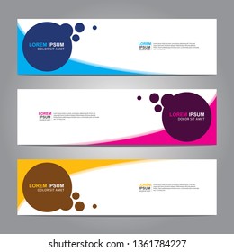 Banner background.business template.modern design