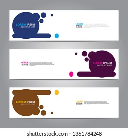 Banner background.business template.modern design