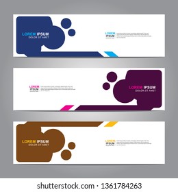Banner background.business template.modern design