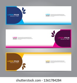 Banner background.business template.modern design