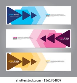 Banner background.business template.modern design