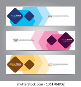 Banner background.business template.modern design