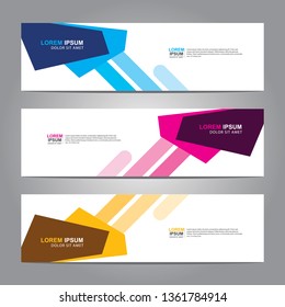 Banner background.business template.modern design