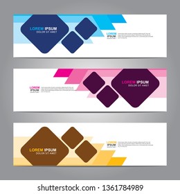 Banner background.business template.modern design