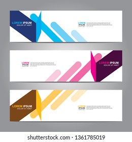 Banner background.business template.modern design
