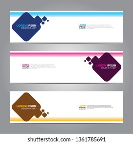 Banner background.business template.modern design