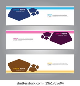 Banner background.business template.modern design
