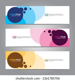 Banner background.business template.modern design