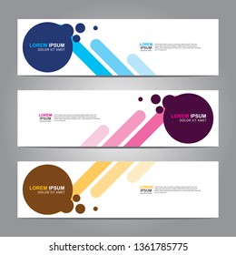 Banner background.business template.modern design