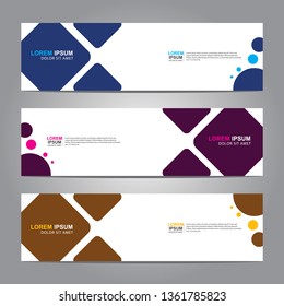 Banner background.business template.modern design