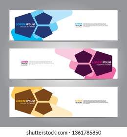 Banner background.business template.modern design
