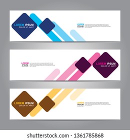 Banner background.business template.modern design